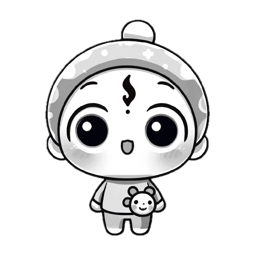 幼子のイラスト